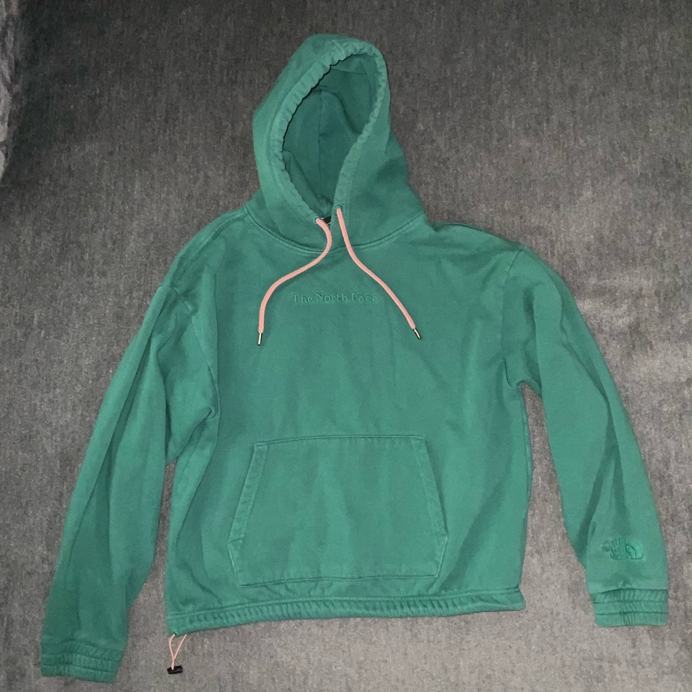 THE NORTH FACE GREEN HOODIE